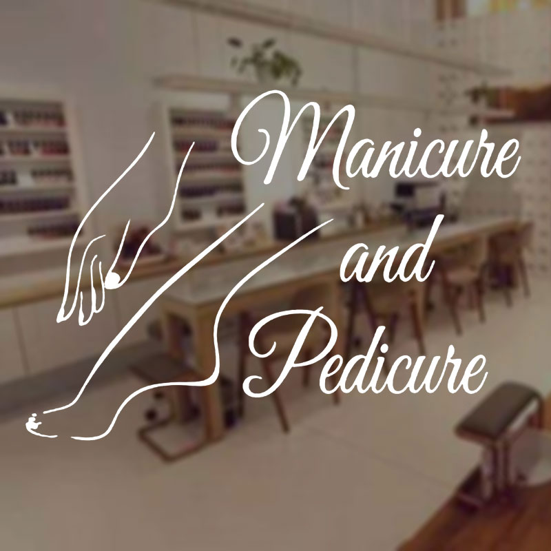 Interior Design Nail Salon - صالون تجميل مانيكير باديكير صالون الأظافر