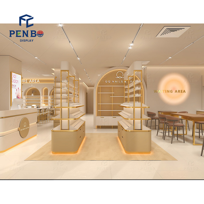 Custom.Custom أسلوب بسيط مسمار - مراجعة Interior Design Nail Salon وسعره