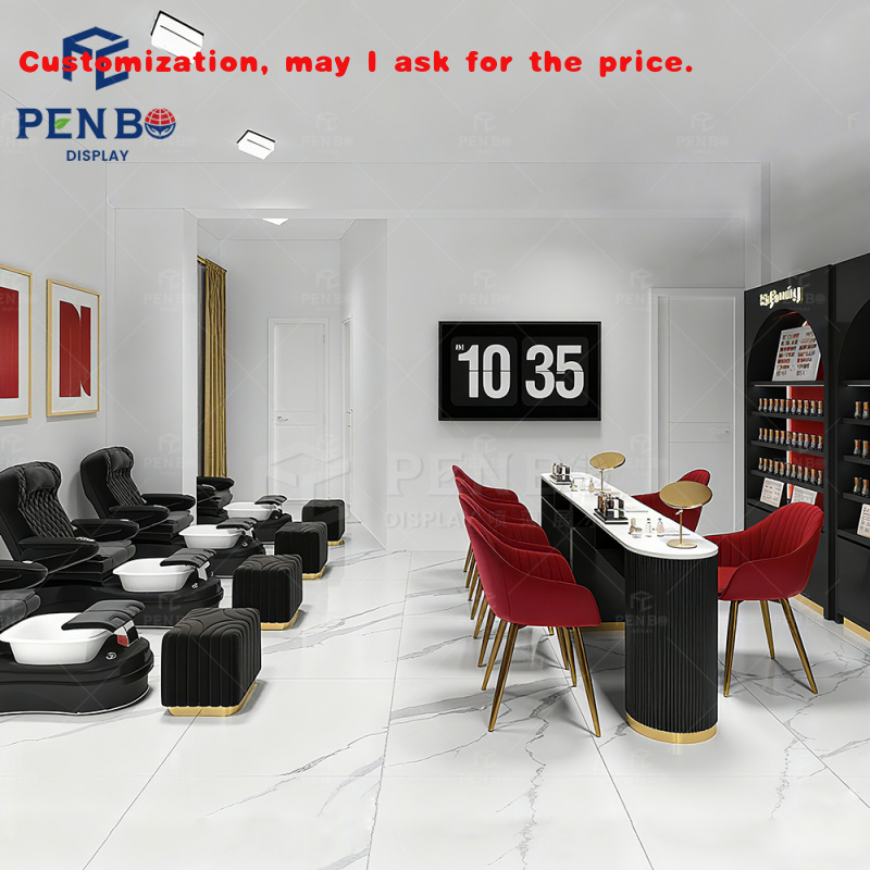 Custom.Factory Supply تخصيص صا - مراجعة Interior Design Nail Salon وسعره