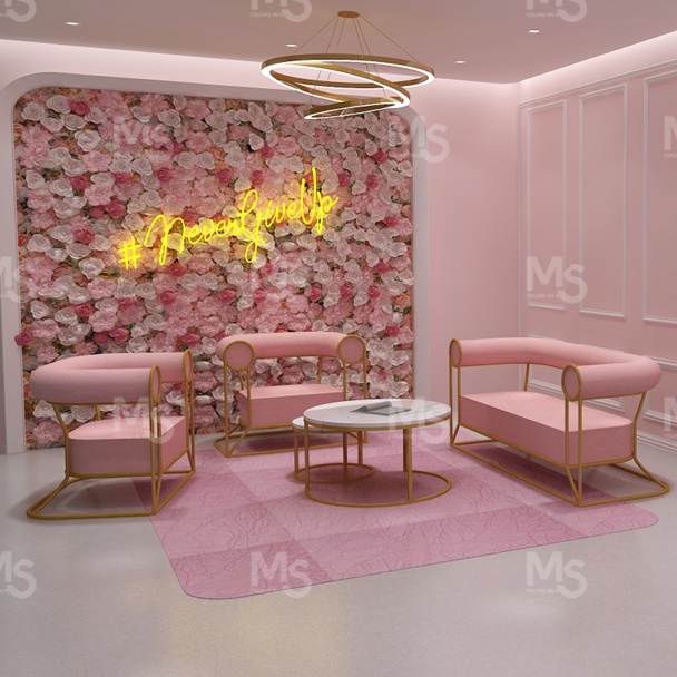 MS-DISPLAY أثاث متين لصالونات  - مراجعة Interior Design Nail Salon وسعره
